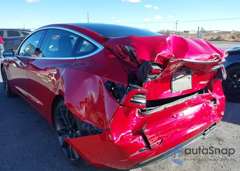 2020 Tesla Model 3 Performance Dual Motor All-Wheel Drive from USA, damaged, VIN 5YJ3E1EC5LF742018